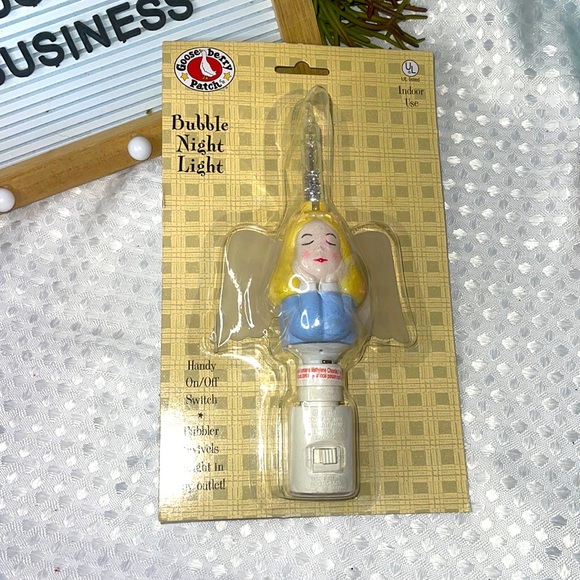 Gooseberry Patch Accents Vintage Gooseberry Patch Bubbling Night Light 202 Angel Rare Poshmark